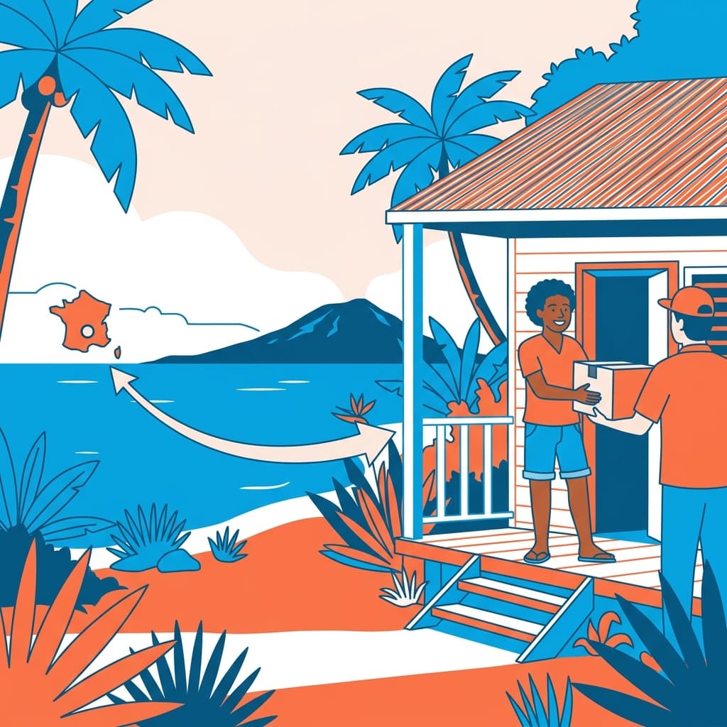 Illustration de l'article Le guide complet pour recevoir un colis a La Reunion